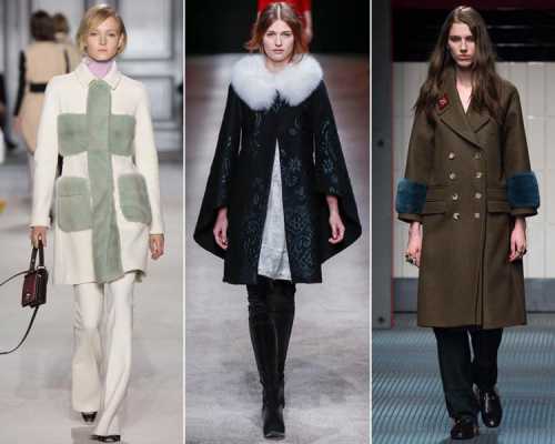 Модные пальто – зима 2016
