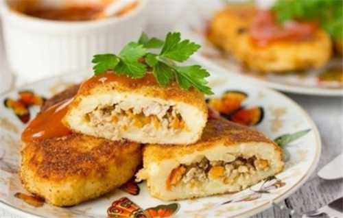 Рецепты картофельных зраз с мясным фаршем,