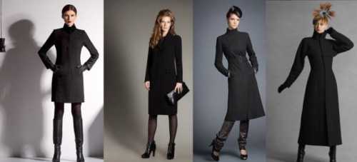 С чем носить классическое пальто