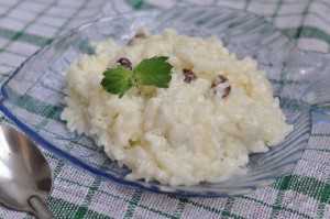 Каша должна немного кипеть