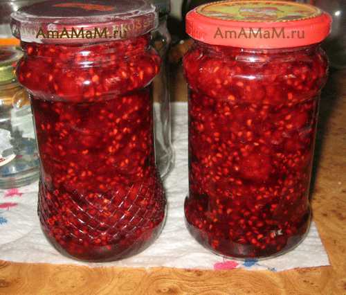 Малина, перетертая с сахаром на зиму: рецепт приготовления
