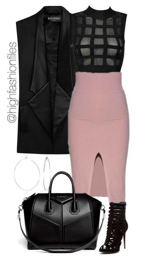 А под низ совсем не обязательно носить обычную белую блузку