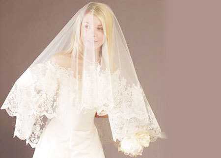 Как выбрать свадебную фату