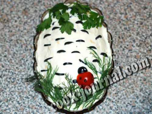 Салат Березка