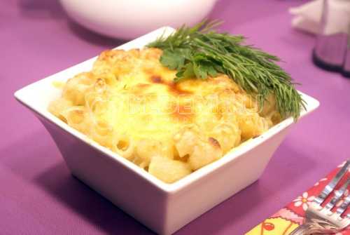 Запеканка из макарон в духовке с сыром
