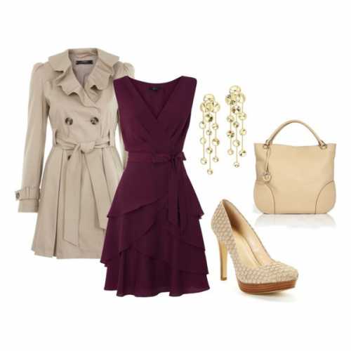 Например, вы можете дополнить ансамбль черными бусами, сережками, сумочкой или заколкой в волосах того же тона