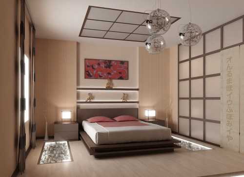 Цвета в оформлении спальной комнаты прежде всегодолжны соответствовать ее размерам