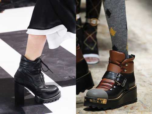 Модная обувь осень