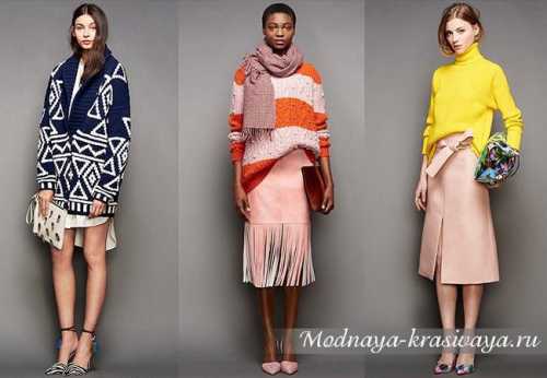Модные свитера – зима 2015