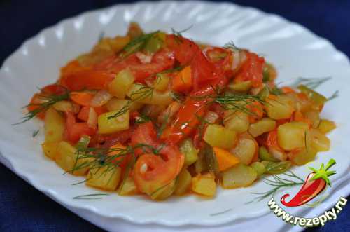 Рецепты овощного рагу с кабачками и картошкой,