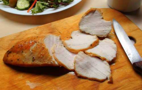 Вот так выглядит куриная грудка в готовом виде