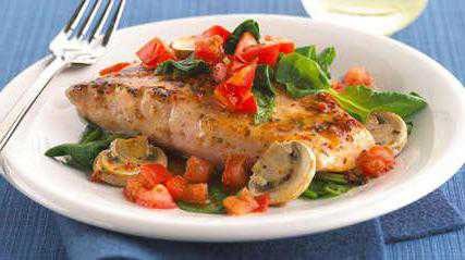 Стейк кеты в духовке