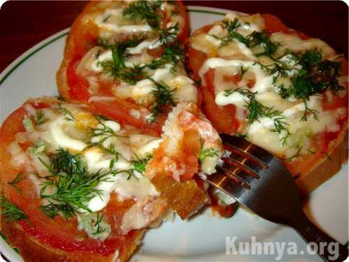 Делали ли вы когданибудь грибные горячие бутерброды в микроволновке