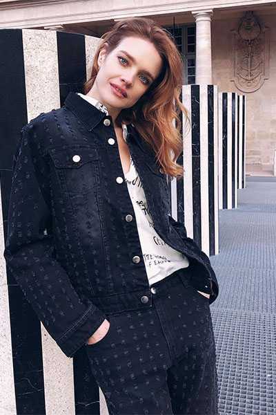 Наталья Водянова стала рыжей бестией