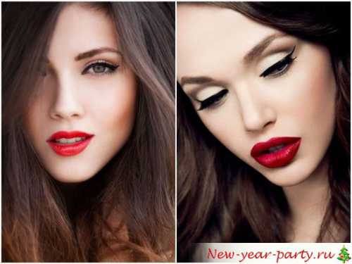 Макияж на Новый год 2018: как сделать макияж глаз фото и видео