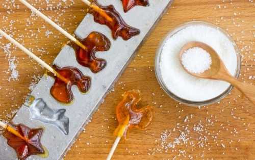 Леденцы из сахара в домашних условиях