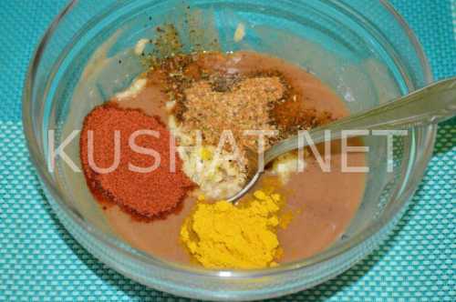 Маринад для курицы с соевым соусом, медом и горчицей