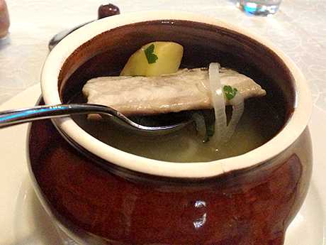 Уха из стерляди