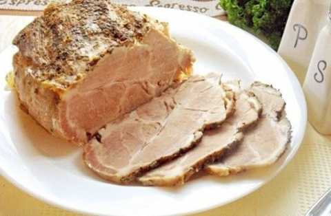 Буженина в рукаве