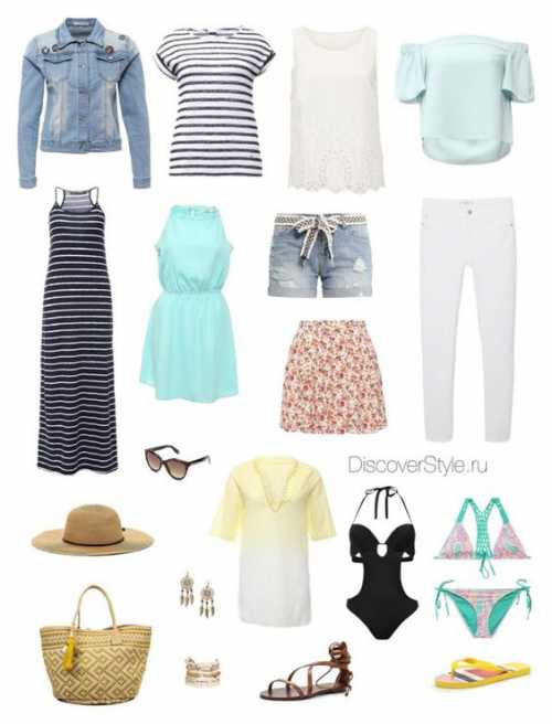 Что взять женщине в отпуск на море
