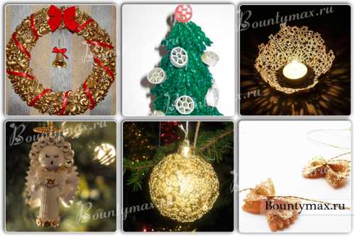 Новогодние украшения и поделки