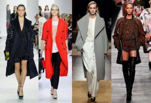 Если вы более свободны в выборе одежды для работы или учебы, вам можно примерить пальто поуже и покороче с жакетным фасоном